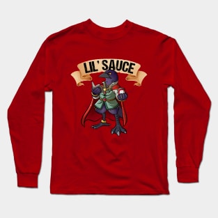 Lil' Sauce - Feather McGregor - Criminals of Isla Numus Long Sleeve T-Shirt